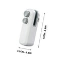 thumbnail image 2 of Comefolife Mini Bag Sealer, USB-C rechargeable Bag Sealer, 2 in 1 Bag Sealer Heat Seal with Cutter and , Mini Bag Resealer Machine for Bags Snack Bags,White(1 Pcs), 2 of 9