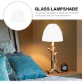 thumbnail image 4 of Practical Frosted Glass Lampshade 1 Set Exquisite Craft Light Cover Decor Accessory, 4 of 9