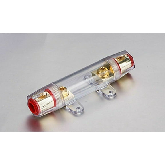 NEW! ABSOLUTE U.S.A 1/0 Gauge ANL Fuse Holder   2 Pack Nickel Plated