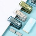thumbnail image 4 of Transparent Mini Stapler Set Stapler Student Stationery Data Collation Stapler Crafts for Girls Ages 8-12 Arts And Crafts for Kids Ages 8-12 Craft Organizers And Storage Easter Crafts Easter Crafts, 4 of 4