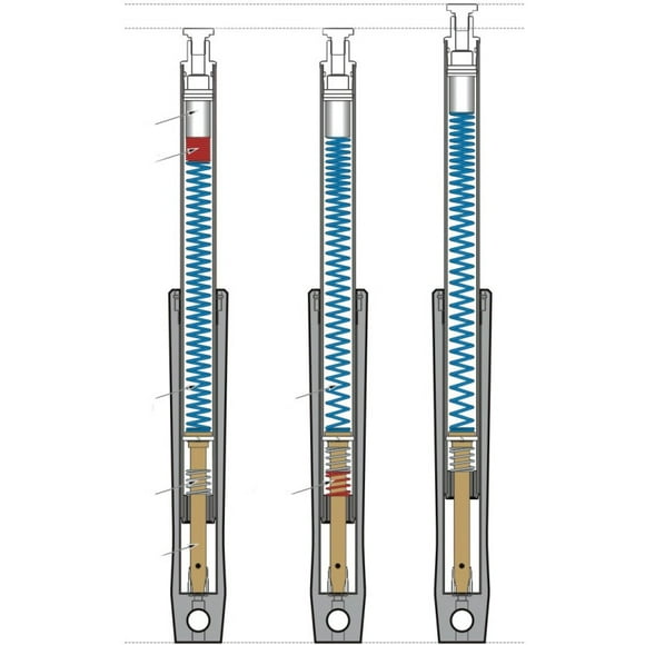 Progressive Suspension Système de Baisse de Fourche à Encastrer