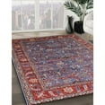 thumbnail image 3 of Ahgly Company Machine Washable Indoor Rectangle Industrial Modern Rosy Brown Pink Area Rugs, 7' x 9', 3 of 7