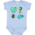 thumbnail image 3 of Inktastic Earth Day Plant a Tree Save the Bees Save the Seas Love Your Mother Boys or Girls Baby Bodysuit, 3 of 5
