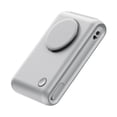 thumbnail image 4 of Ventilador de cinturón portátil, potente, práctico, fácil de llevar, tamaño de bolsillo, 3 velocidades, para granjas, senderismo, escalada, equitación gris, 4 of 8