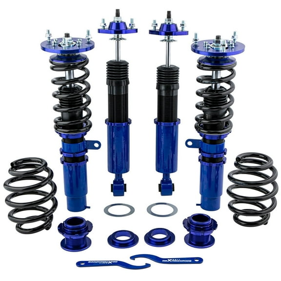 Maxpeedingrods Coilovers for BMW E46 3 Series 320i 323i 323Ci 325i Adjustable Height