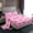Pink, variant on Castle Fairy Kawaii Bow Knot Girl Twin Sheet Sets,Dreamy Princess Bedding