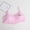 Pink, variant on CALAFEBILA No Pad Bralette for Women Casual Strap Comfortable Cotton Workout Everyday Underwear