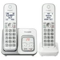 thumbnail image 2 of Restored panasonic kx-tgd532w cordless phone with answering machine - 2 handsets (Refurbished), 2 of 3