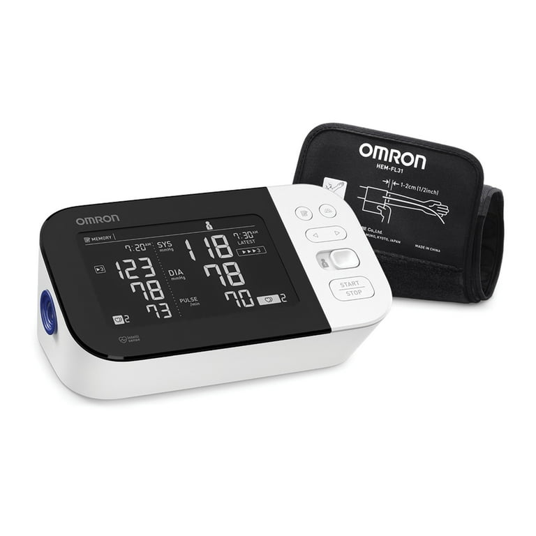 OMRON 10 Series Blood Pressure Monitor (BP7450), Upper Arm Cuff Digital  Bluetooth Blood Pressure Machine, Stores up to 200 Readings for Two Users  (100