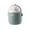 Green, variant on Yhmxh Cute Cartoon Desktop Trash Can with Lid, Mini Waste Bin Countertop Garbage Can, Small Tabletop Trash Holder for Office Desk, Vanity, Bedroom, Dorm, Adorable Animal-Shaped Storage Bin