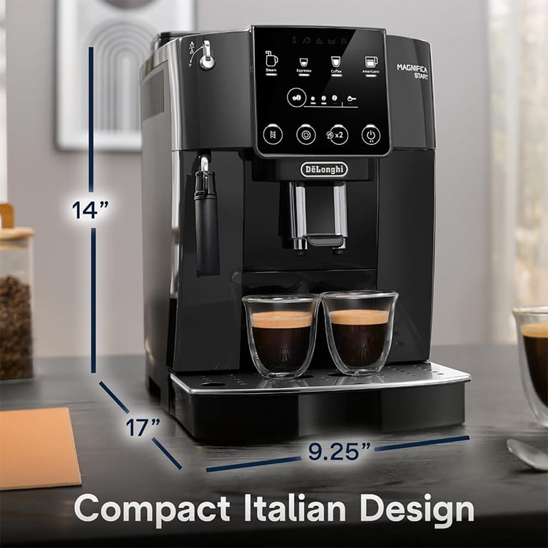 De'Longhi, Espresso Machine, ECAM22022B, Black, Manual Milk