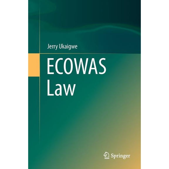 Ecowas Law, (Paperback)