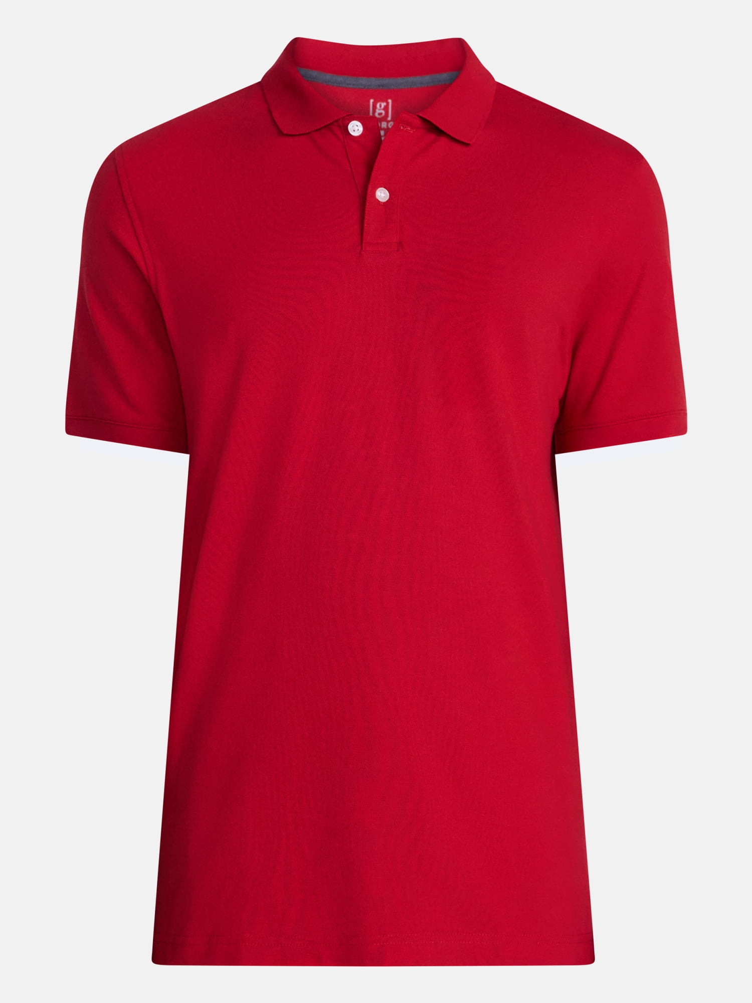 George Men's and Big and Tall Men's Pique Polo Shirt with Short Sleeves, Sizes XS-5XL, LT-3XLT