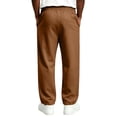 thumbnail image 4 of Baggy Sweatpants for Men Sport Straight Leg Athletic Sweat Pants | Drawstring Gym Running Pants, Cool Casual Streetwear, with Pockets, 5XL, 4 of 4