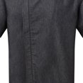 thumbnail image 3 of Premier Mens/Womens Chefs Zip-Close Short Sleeve Jacket, 3 of 4