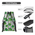 thumbnail image 4 of Salouo Broccoli 2 Print Laptop Backpack 16.5'' Daypack Carry On Backpack for Men Women Outdoor Bag Laptop Sleeve and Dual for Weekender/Business/Hiking-One Size, 4 of 6
