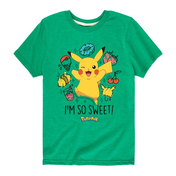 Pokémon - I'm So Sweet - Youth Short Sleeve Graphic T-Shirt