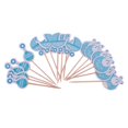 thumbnail image 2 of Animal Cupcake Toppers Picks baby Shower Birthday Party Set , , Size It', 2 of 8