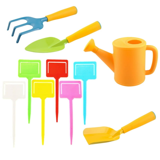 EeaseCA 1 Set of Kids Mini Garden Tool Playthings Practical Shovels Outdoor Planting Tools