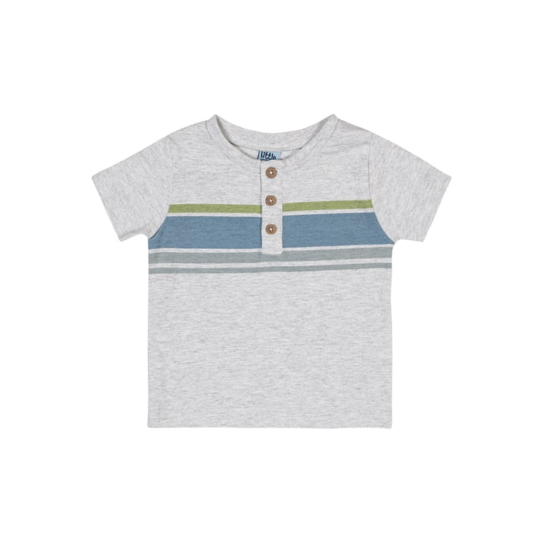 Little Lad Infant Boys' Tee and Jogger 3-Piece Set photo 2