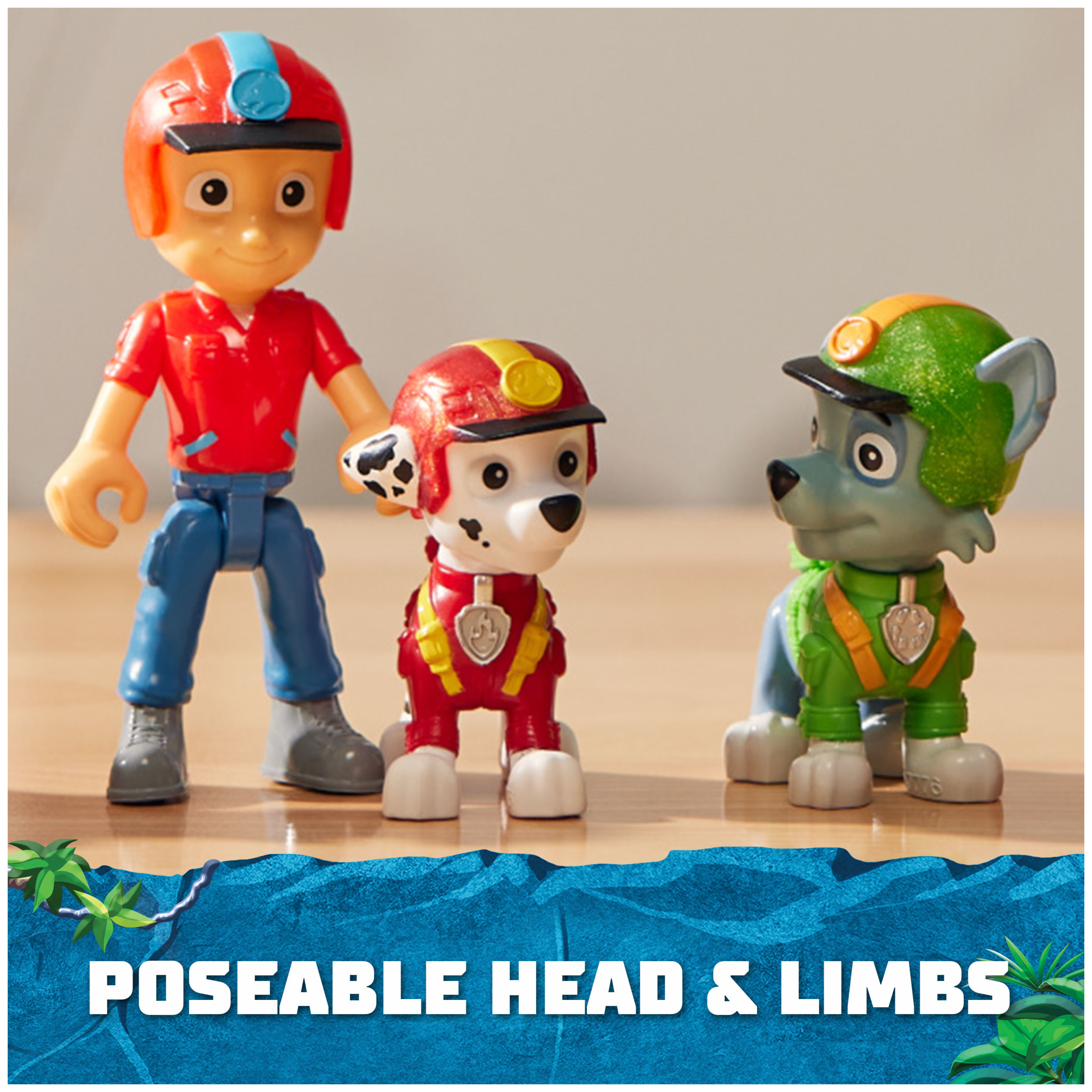 Paw Patrol: Jungle Pups, 8-Piece  Figures Gift Pack, Toys for Kids Ages 3 and Up