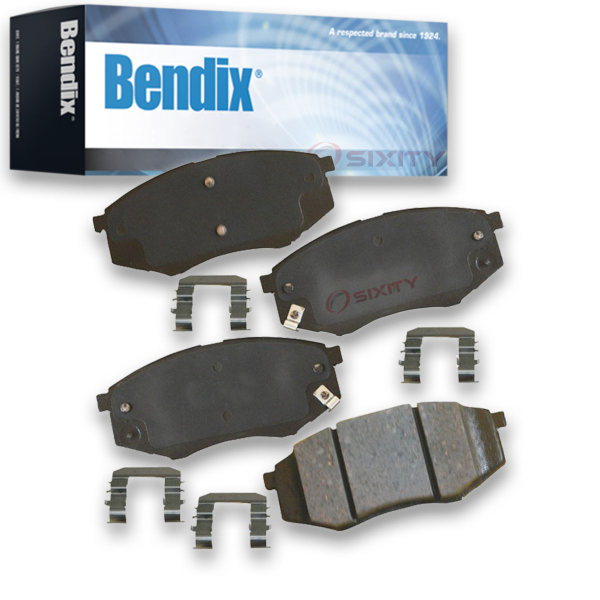 Bendix Brakes Disc Brake Pad Set Fits select: 2010-2012 HYUNDAI TUCSON, 2011 KIA SPORTAGE