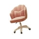thumbnail image 3 of Silla de oficina giratoria de 360 grados con ruedas, sofá perezoso, altura rodante Rosa, 3 of 8