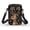 Christmas Reindeer Pattern, variant on HELLHERO Shoulder Bag Christmas Snowman Pattern 4.33"x1.97"x7.09" Women Adjustable Shoulder Strap Women for Daily Commute or Casual Outings with Zipper Closed