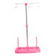 thumbnail image 5 of Hilo de bordar 3 Portabobinas Soporte de soporte de coser acolchado Rosado Sunnimix Soporte para carretes de máquina de coser, 5 of 8