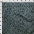 thumbnail image 3 of oneOone Viscose Jersey Fabric Dot & Floral Artistic Print Sewing Fabric BTY 60 Inch Wide, 3 of 4