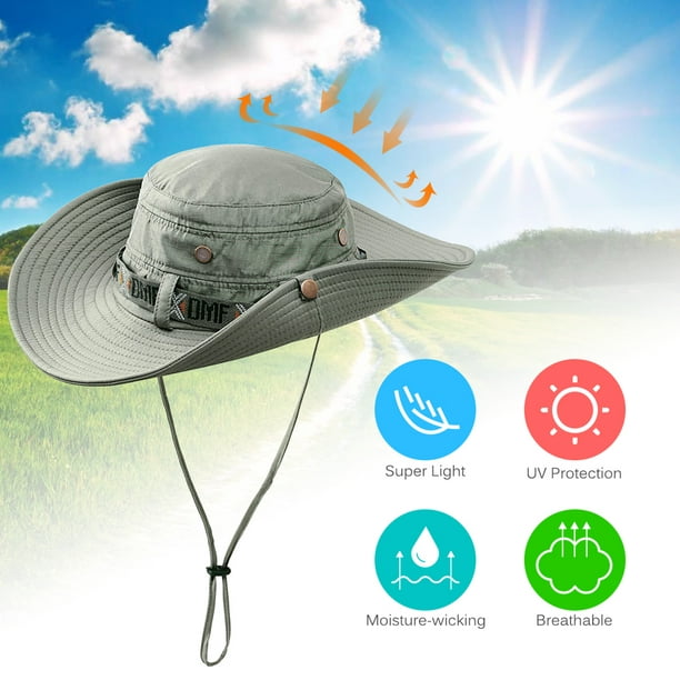Anself Outdoor Foldable Sun Hat Summer Uv Protection Cap Fishing Hat Other