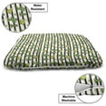 thumbnail image 3 of Cactus Pet Bed, Repetitive Saguaro Cartoon Pattern Striped Pattern, Chew Resistant Pad for Dogs and Cats Cushion with Removable Cover, 24" x 39", Olive Green Apricot, by Ambesonne, 3 of 4