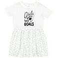 thumbnail image 3 of Inktastic Girls Gotta Have Goals Hockey Player Girls Toddler Dress, 3 of 5