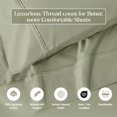 thumbnail image 3 of Superior Egyptian Cotton 1200 TC Pillowcase Set - King, 3 of 4