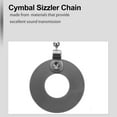 thumbnail image 4 of 2 Pcs Chaîne de Réglage d'Effet Sonore de Cymbale pour Kits de Batterie Ride Crash Accessoires de Batterie Jazz, 4 of 8