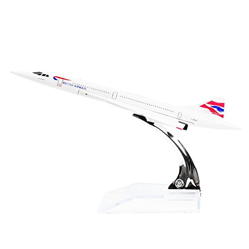 Concorde British Airways Métal Airplane Modèle 16cm Collectables Article 