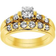 1 Ct Dia 10k Bridal Set-yellow Gold