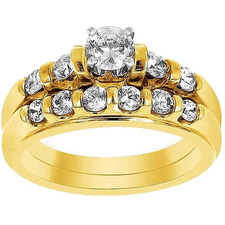 1 Ct Dia 10k Bridal Set-yellow Gold