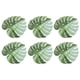thumbnail image 3 of BRIGHTFUFU 6 uds hojas tropicales artificiales hojas de palma hojas de imitación para decoración de mesa de fiesta hawaiana Luau, 3 of 7