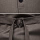 thumbnail image 5 of Ceisia Men's Slim Fit V-neck Suit Vest Single-Breasted Formal Waistcoat Brown M Gifts, 5 of 7