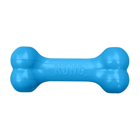 KONG® Puppy Goodie Bone for Beginner Chewers, Blue. Small for Dogs up to 20lb