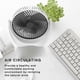 thumbnail image 4 of USB Desk Fan Table Fan with Quiet Operation(black), 4 of 5