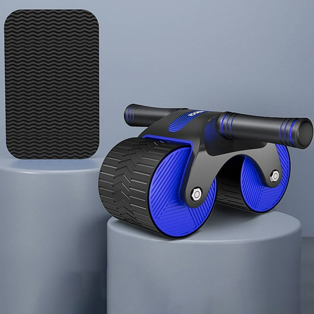 Abdominal Roller Wheel Set Automatic Rebound Aabdominal Wheel Portable Wheels Roller Abdominal Exerciser Professional Roller Wheel Exercise Equipment for Beginners Core Workouts