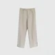 thumbnail image 4 of Pantalones de traje masculino de enfriamiento rectos de seda de hielo 9 pantalones de verano para hombre recortados Spandex ropa de estilo coreano vestido elegante moda arriba, 4 of 5