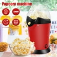 thumbnail image 6 of Hot Air Popcorn Maker 60 to120g Measuring Cup Electric Popcorn Maker 1200W High Explosion Portable Air Popper Popcorn Maker Mini Popcorn Popper Machine with Measuring Cup for Home Movie Party, 6 of 7