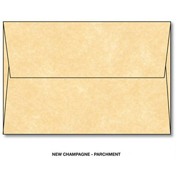 Skytone Vellum New Champagne Parchment - A6 Envelopes (4 3/4 X 6 1/2) - 25 Per Pack