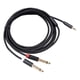 thumbnail image 2 of Cable de audio TRS macho de 0,5 mm y 1/8" a 2 conectores jack estéreo macho TS de 6,35 mm y 1/4" de 3,5 mm 2m, 2 of 9