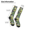 thumbnail image 5 of Haiem Cartoon Dinosaurs Socks, Funny Novelty Crazy Design Cotton Socks Sports Socks Knee High Socks For Men, Women,1Pairs - Gift For Working Friends, 5 of 9