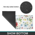 thumbnail image 6 of Pioneer Flower Floral Print Pattern Anti Fatigue Kitchen Rugs Set Of 2, Non Slip Washable Decorative Floor Mats for Kitchen Sink Laundry, 17"x30" and 17"x47", 6 of 6