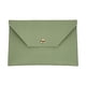 thumbnail image 4 of Bolsas organizadoras de maquillaje, tipo sobre, tipo cartera, tipo clutch, para mujer, para brochas de maquillaje. Verde, 4 of 9